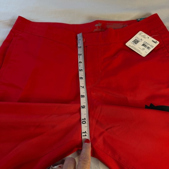 PUMA Mens Essential Core Board Short Red Size 32 - Picture 6 of 13
